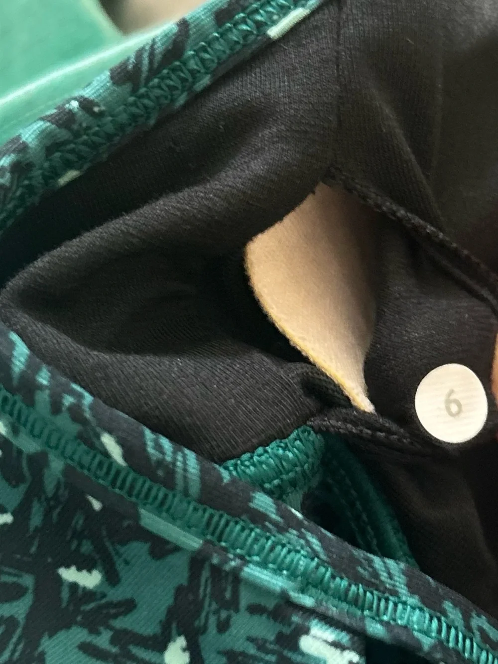 Lululemon Tough It Out Tank Mint Green Layered Tank Top Size 6